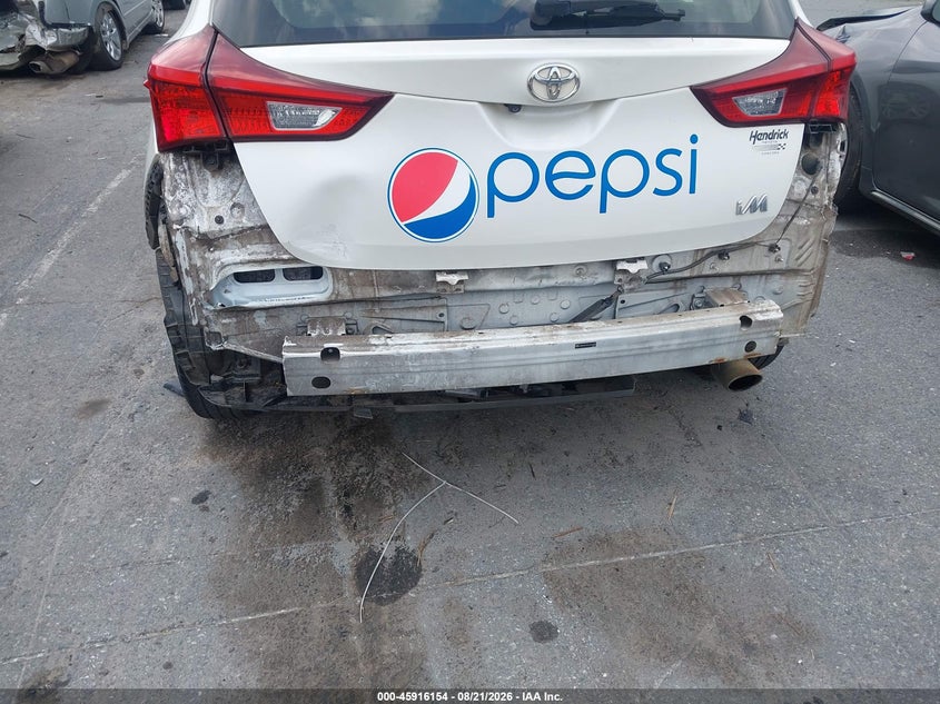 TOYOTA COROLLA IM 2017 VIN JTNKARJEXHJ544494