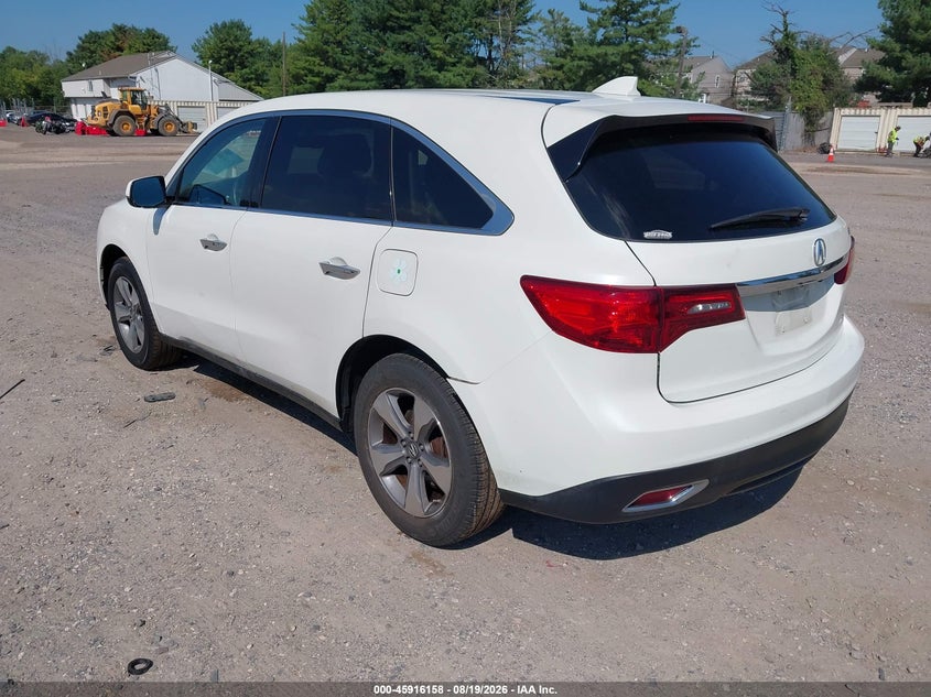 2014 ACURA MDX auction photo 3