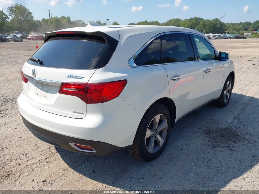 2014 ACURA MDX auction photo 4