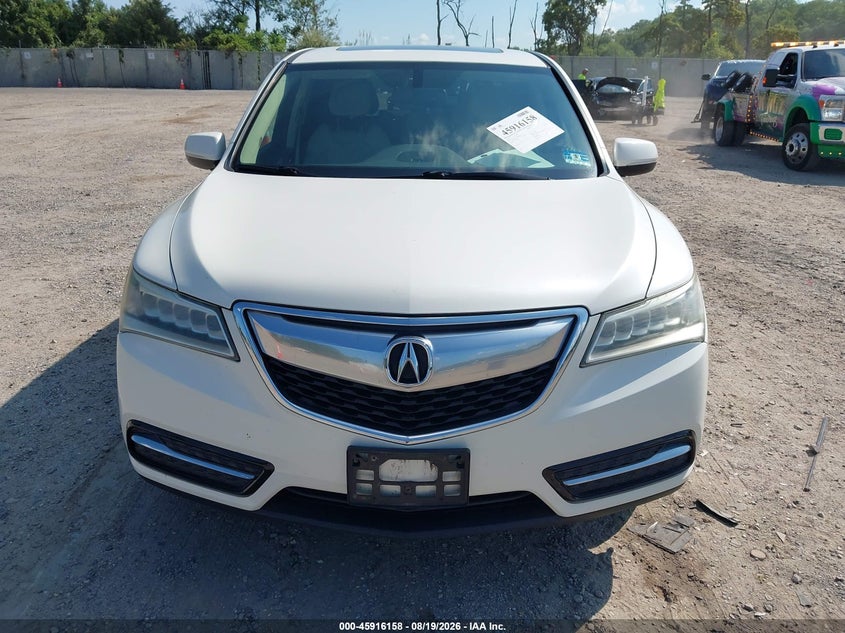 2014 ACURA MDX auction photo 6