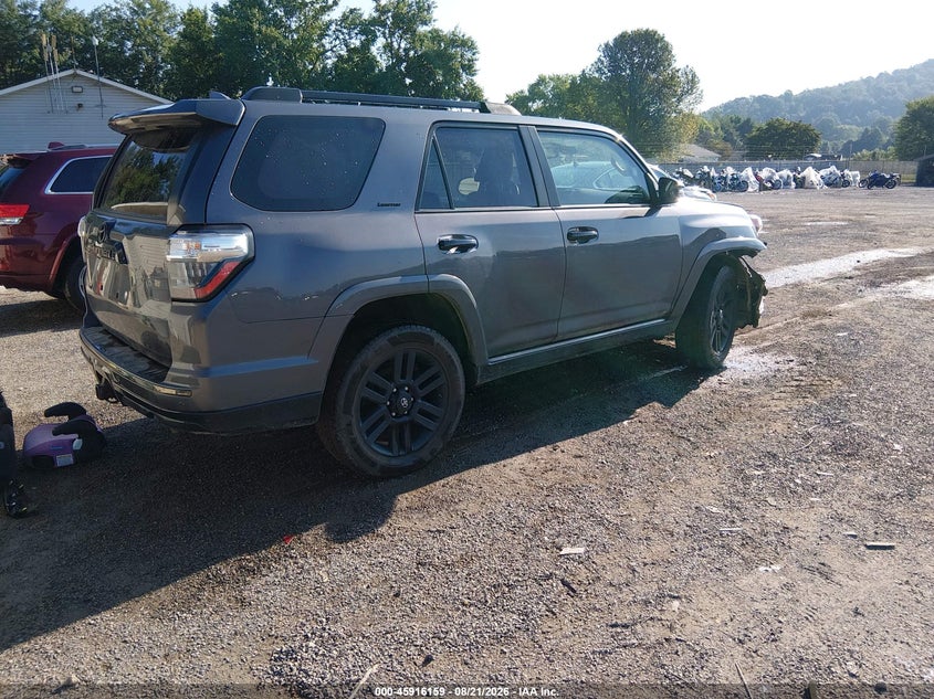 TOYOTA 4RUNNER 2021 VIN JTEJU5JR5M5968683