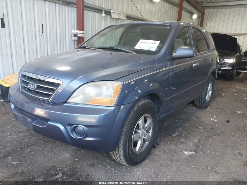 2007 Kia Sorento, Удар сзади, IAAI, VIN KNDJD736975680382 — фото 2