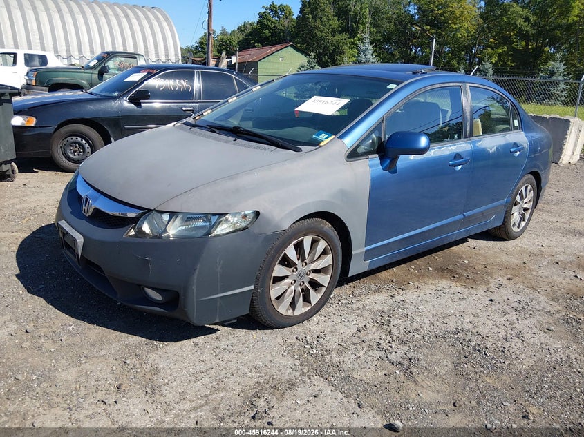 2010 Honda Civic, Звичайний знос, IAAI, VIN 2HGFA1F81AH518837 — фото 2