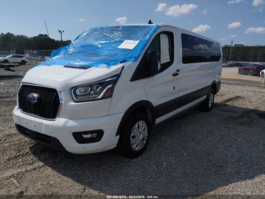2023 Ford Transit, Right Side, IAAI, VIN 1FBAX2Y82PKB09195 — photo 2