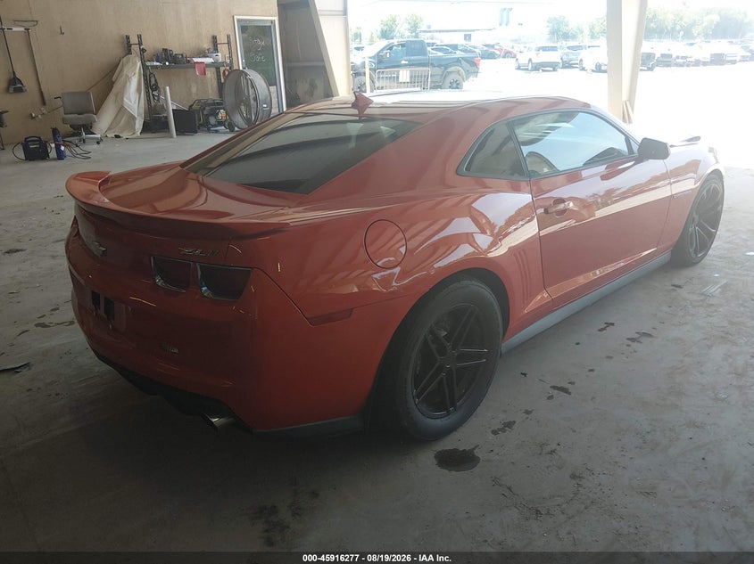 Vin: 2g1fl1ep6d9805907, lot: 46415365, chevrolet camaro zl1 20134