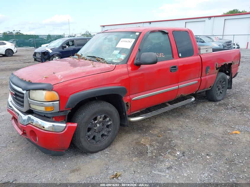 GMC SIERRA 1500 CLASSIC 2007 VIN 1GTEK19B27E184834