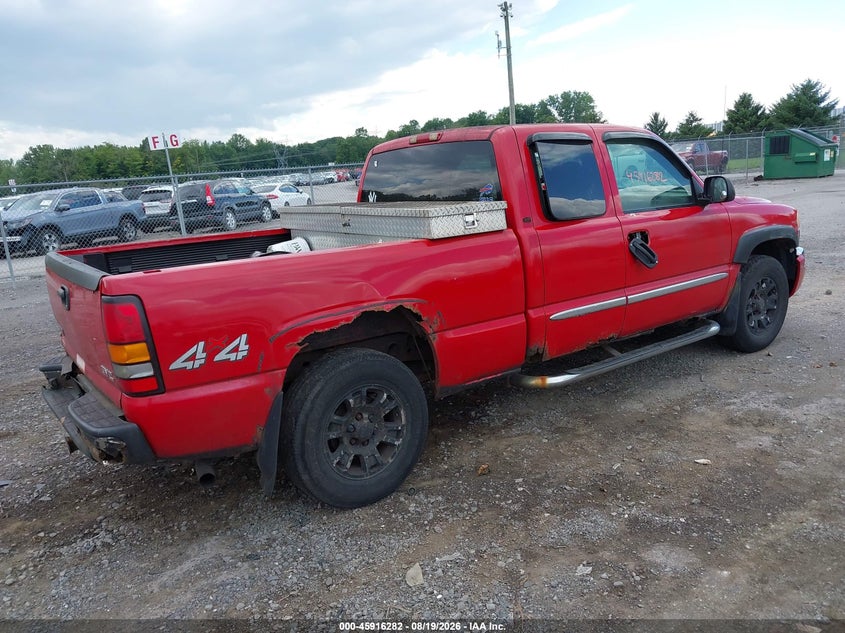 GMC SIERRA 1500 CLASSIC 2007 VIN 1GTEK19B27E184834