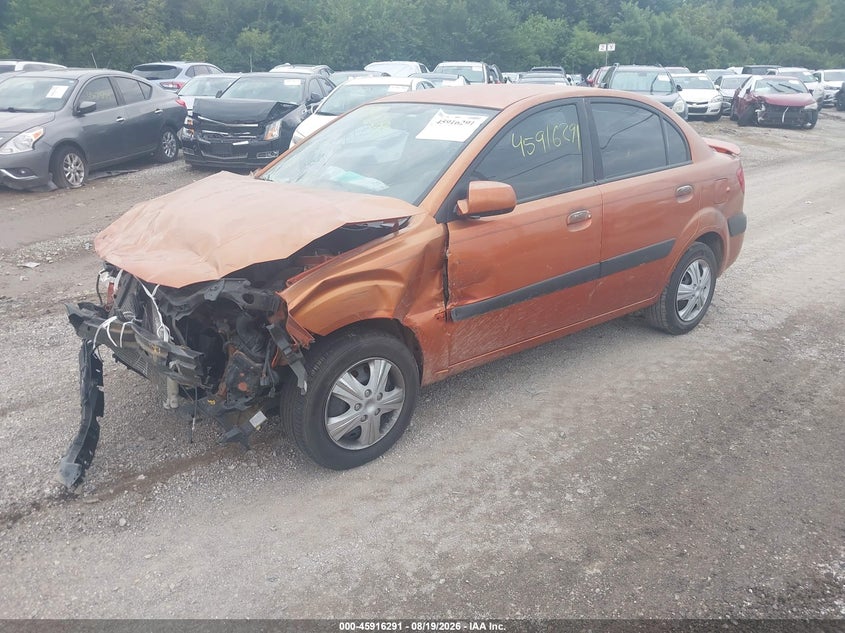 KIA RIO 2009 VIN KNADE223X96509994