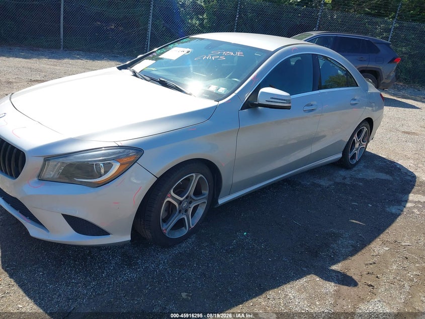 2014 Mercedes-Benz Cla 250, Удар сзади, IAAI, VIN WDDSJ4EB0EN046645 — фото 2