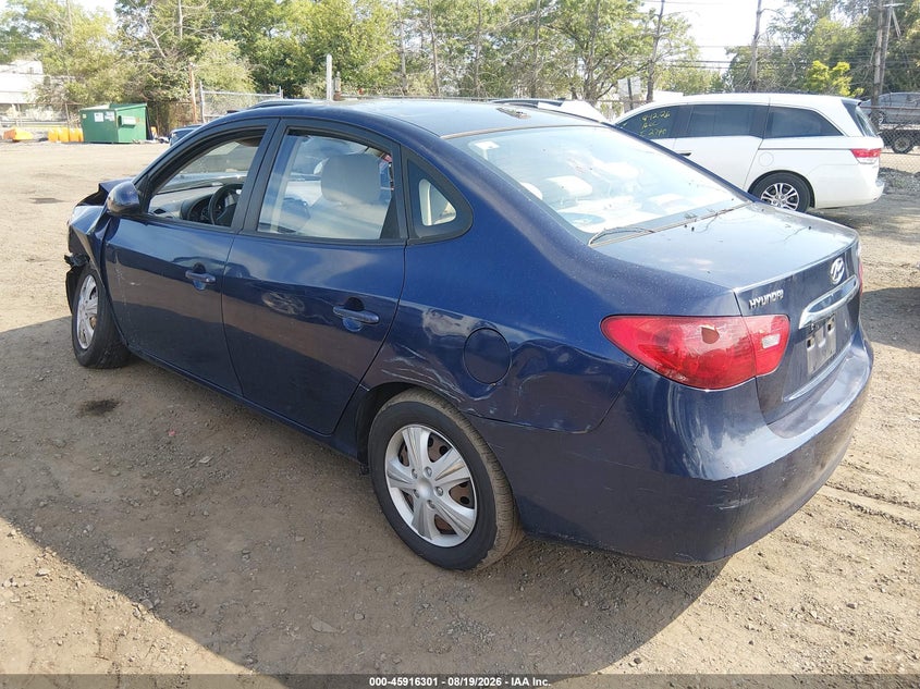 HYUNDAI ELANTRA 2010 VIN KMHDU4ADXAU130470