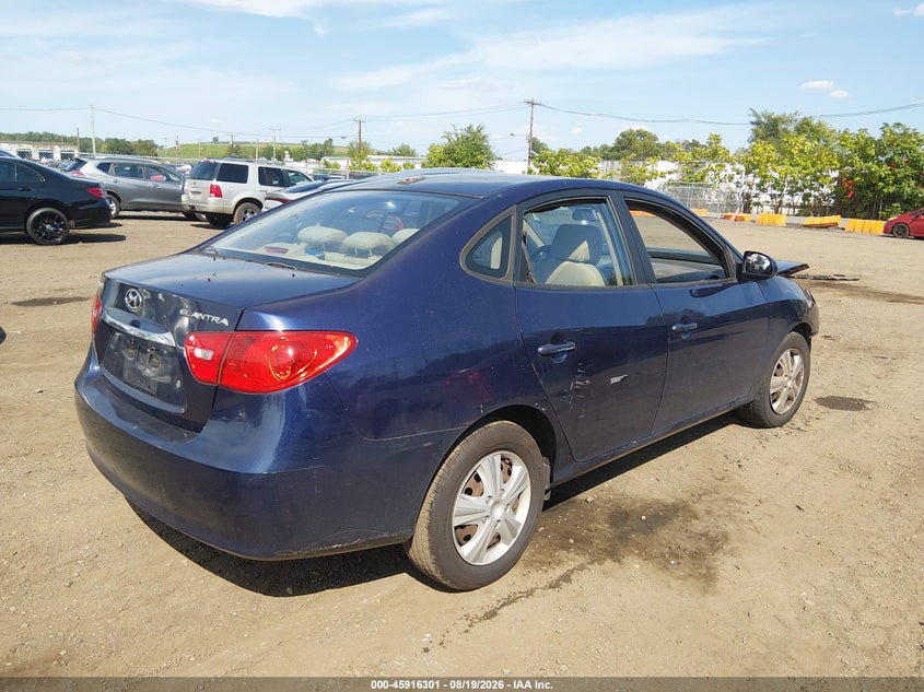 HYUNDAI ELANTRA 2010 VIN KMHDU4ADXAU130470