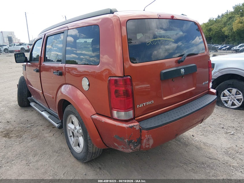 2008 DODGE NITRO auction photo 3