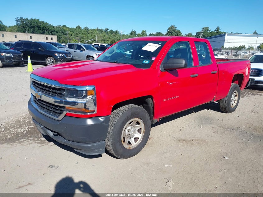 2016 Chevrolet Silverado 1500 Work Truck, Левый зад, IAAI, VIN 1GCVKNEHXGZ418910 — фото 2