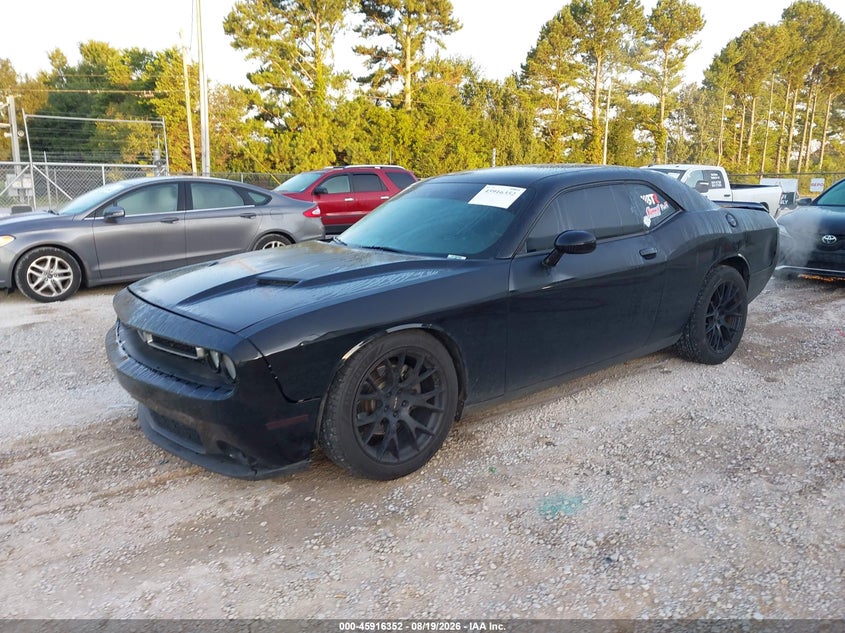2016 Dodge Challenger, Удар сзади, IAAI, VIN 2C3CDZBT3GH226248 — фото 2