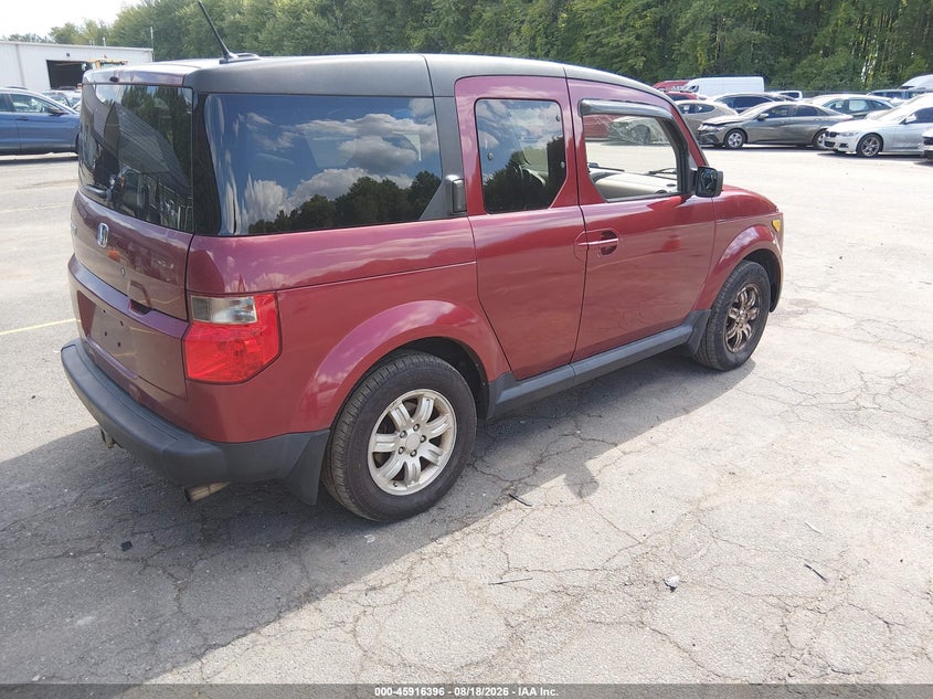 2008 HONDA ELEMENT SPORT UTILITY VEHICLE 2.4L I-4 DOHC, VVT, 166HP
