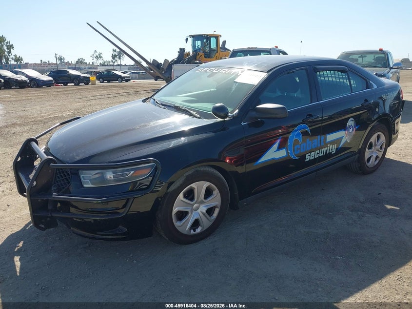 2015 Ford Police, Rear, IAAI, VIN 1FAHP2MK7FG100804 — photo 2