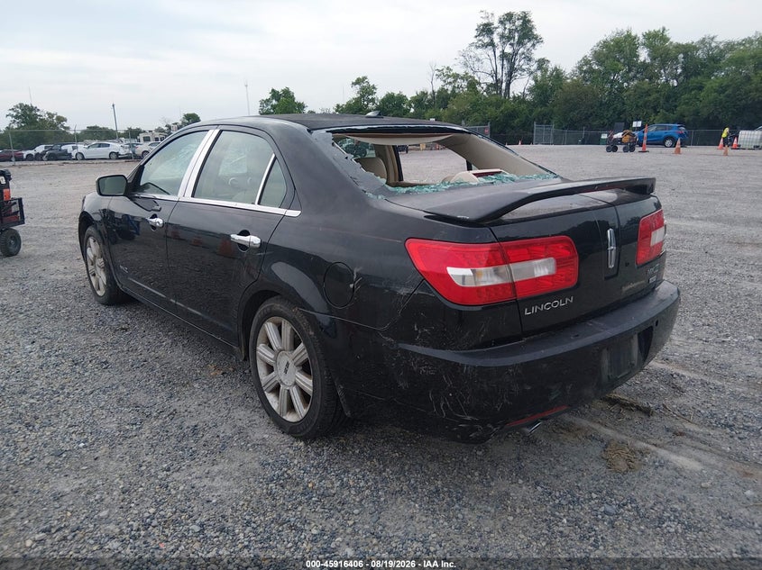 2008 LINCOLN MKZ auction photo 3