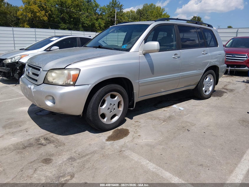 2006 Toyota Highlander, Удар сзади, IAAI, VIN JTEDP21A260124792 — фото 2