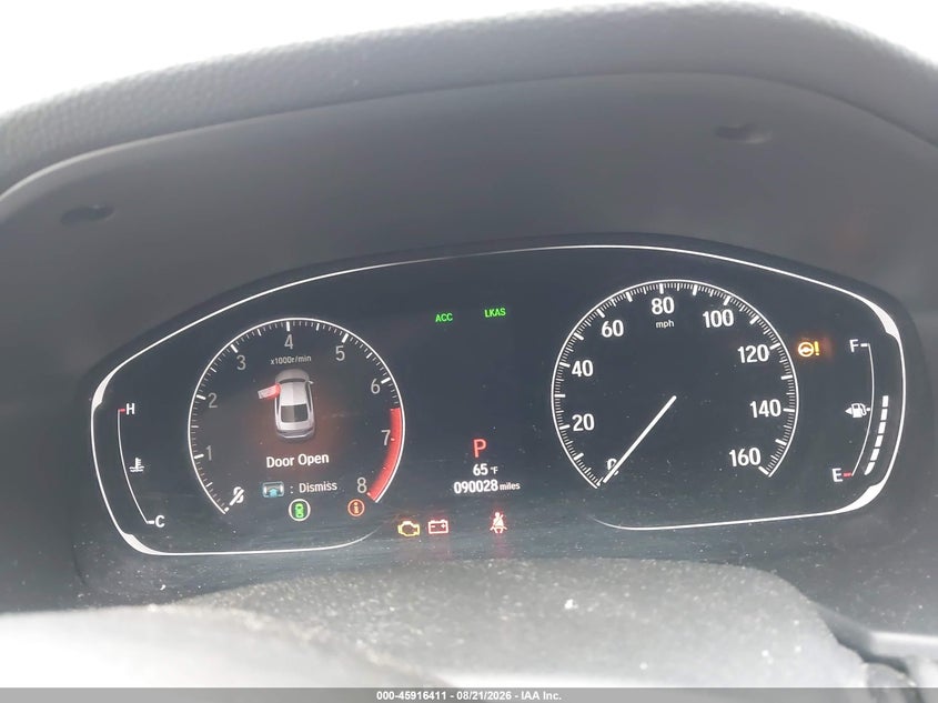 2018 HONDA ACCORD auction photo 7