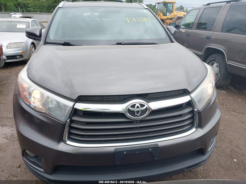 2015 TOYOTA HIGHLANDER SPORT UTILITY VEHICLE 3.5L V-6 DOHC, VVT, 270HP
