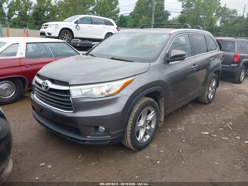 2015 TOYOTA HIGHLANDER SPORT UTILITY VEHICLE 3.5L V-6 DOHC, VVT, 270HP
