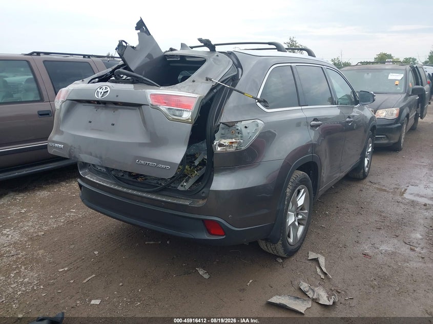 2015 TOYOTA HIGHLANDER SPORT UTILITY VEHICLE 3.5L V-6 DOHC, VVT, 270HP