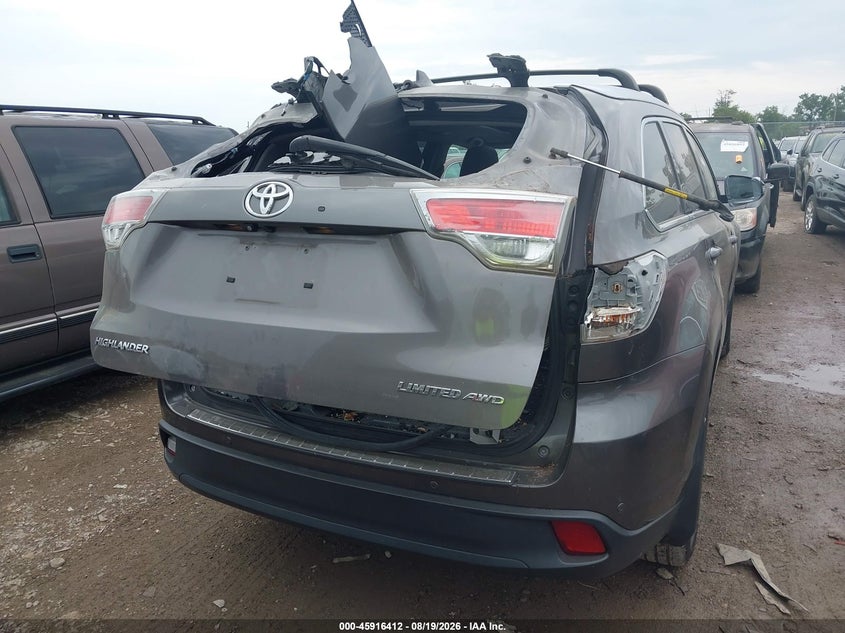 2015 TOYOTA HIGHLANDER SPORT UTILITY VEHICLE 3.5L V-6 DOHC, VVT, 270HP