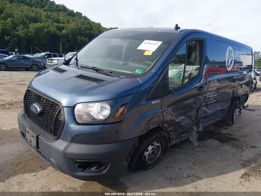 2023 Ford Transit, Left Front, IAAI, VIN 1FTBR1Y80PKA45873 — photo 2