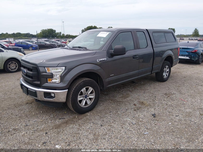 2015 Ford F-150, Right Side, IAAI, VIN 1FTEX1EP0FFA68849 — photo 2