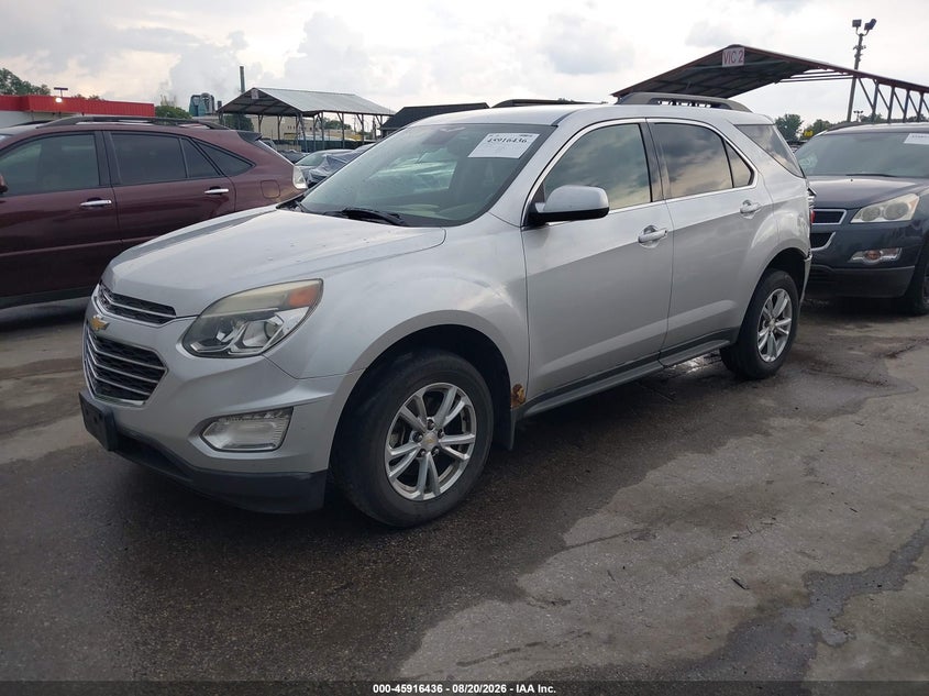 2016 Chevrolet Equinox, Удар сзади, IAAI, VIN 2GNFLFEK4G6158171 — фото 2