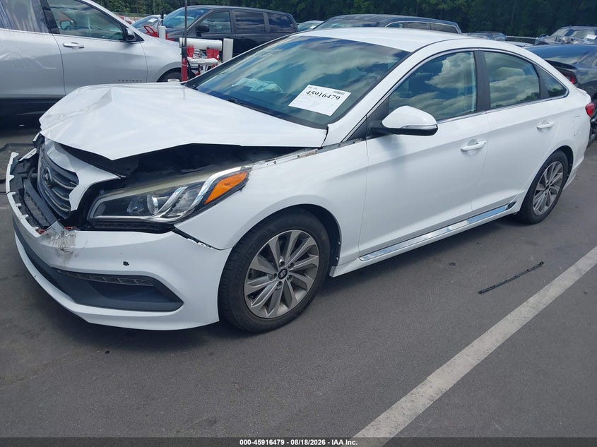 2015 HYUNDAI SONATA auction photo 2