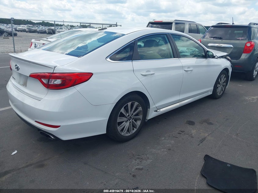 2015 HYUNDAI SONATA auction photo 4