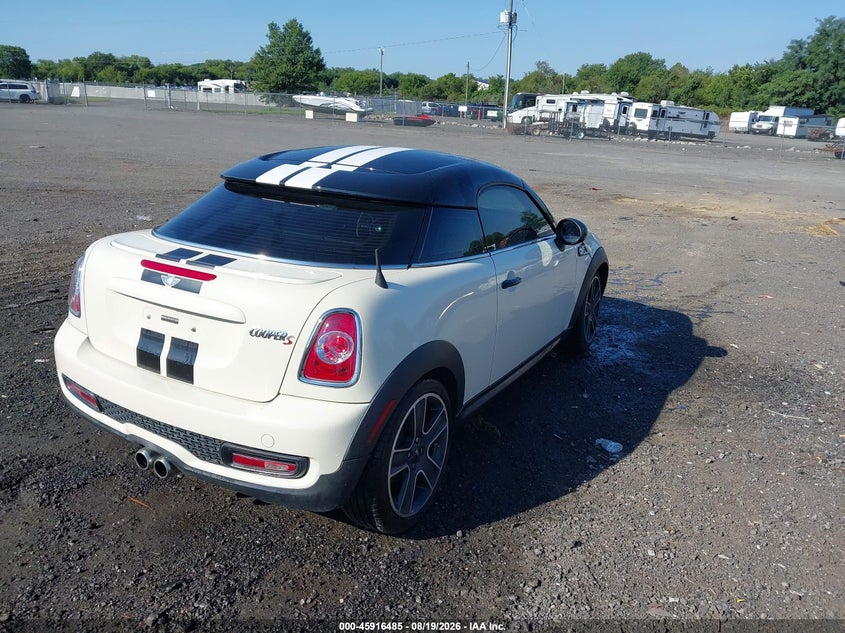 Vin: wmwsx3c58ct408131, lot: 46415573, mini cooper s 20124
