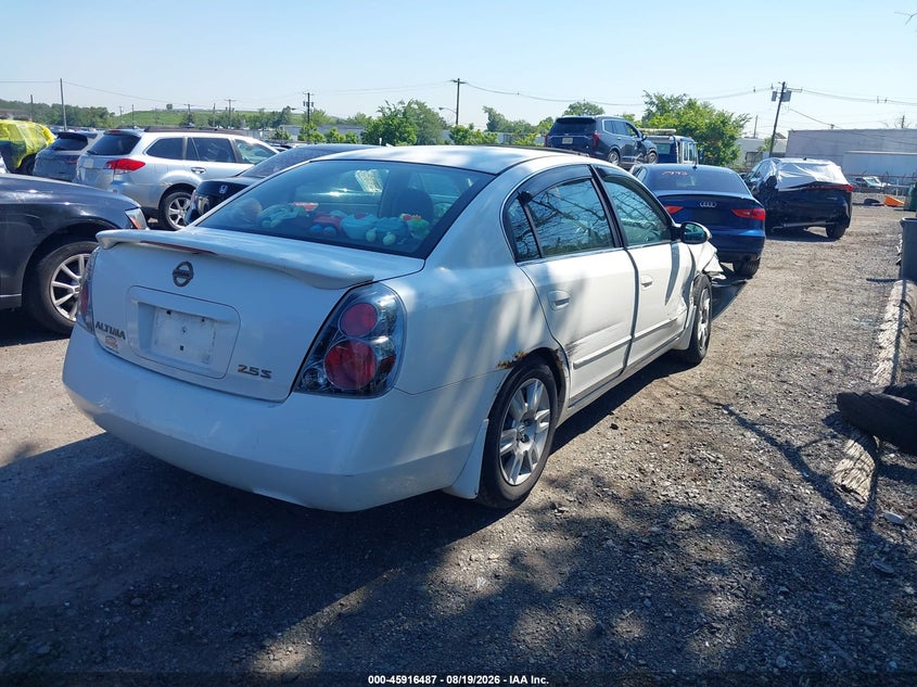 NISSAN ALTIMA 2006 VIN 1N4AL11D16N446601