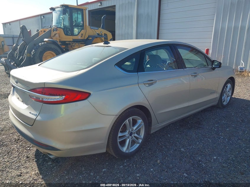 Vin: 3fa6p0uu9jr271519, lot: 46415614, ford fusion hybrid s 20184