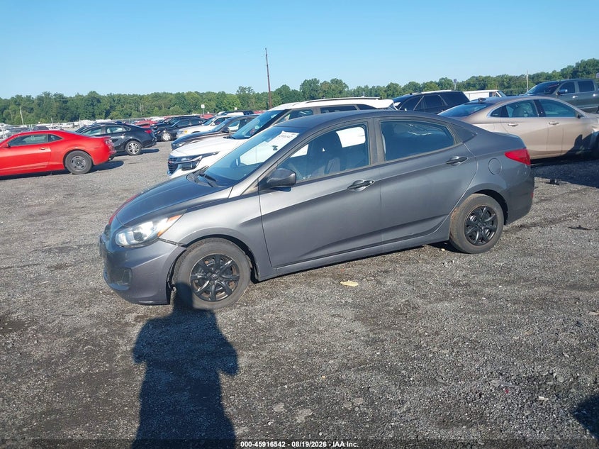 2012 HYUNDAI ACCENT auction photo 2