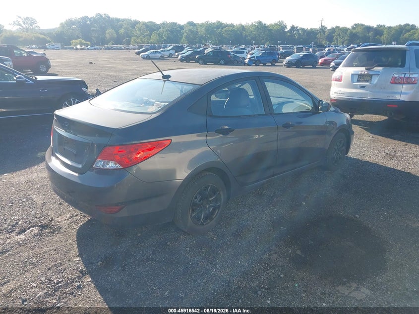 2012 HYUNDAI ACCENT auction photo 4