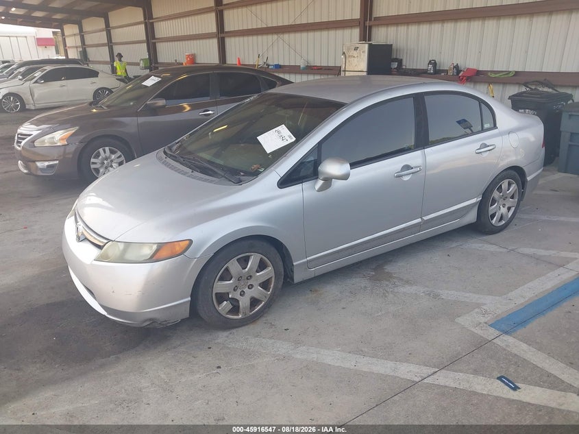 2008 Honda Civic, Обычный износ, IAAI, VIN 1HGFA16598L012448 — фото 2