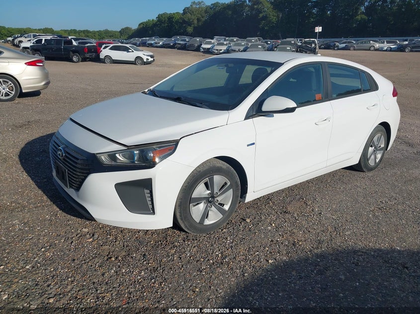 2019 HYUNDAI IONIQ HYBRID auction photo 2
