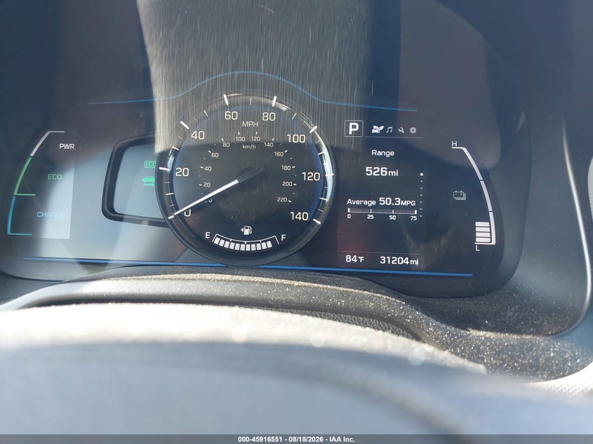 2019 HYUNDAI IONIQ HYBRID auction photo 7