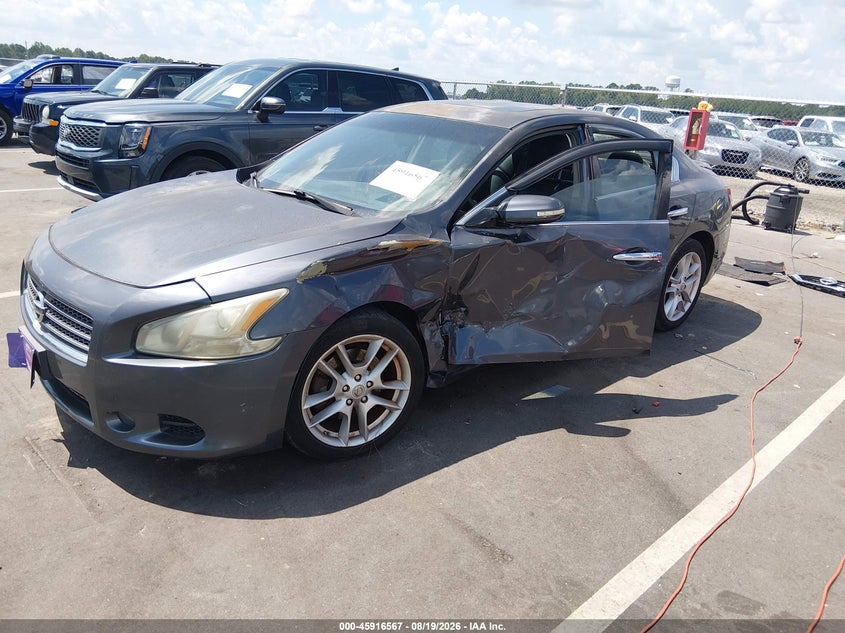 NISSAN MAXIMA 2009 VIN 1N4AA51E09C806480