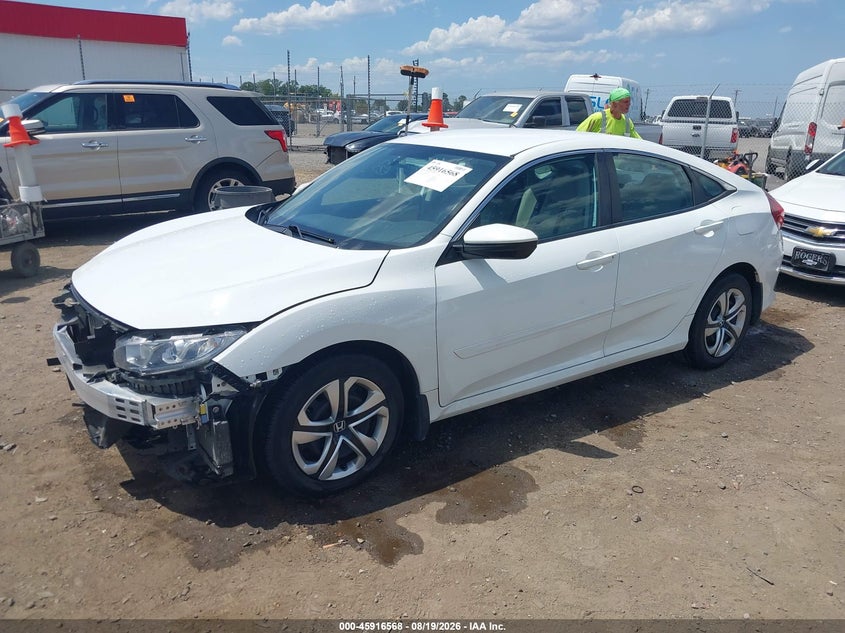 2016 HONDA CIVIC SEDAN 2.0L I-4 DOHC, VVT, 158HP