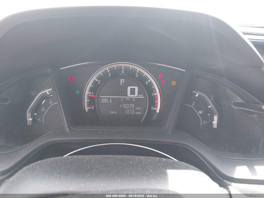 2016 HONDA CIVIC SEDAN 2.0L I-4 DOHC, VVT, 158HP