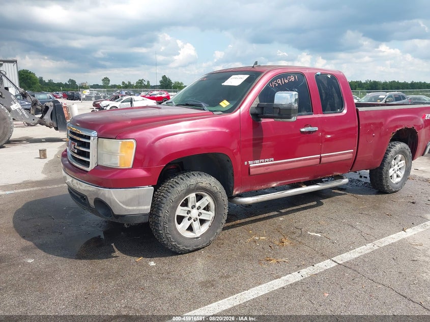 2007 GMC Sierra, Затопление, IAAI, VIN 1GTEK19J37Z579492 — фото 2