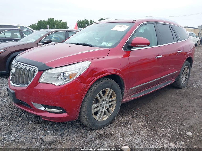 2013 Buick Enclave, Right Front, IAAI, VIN 5GAKVBKD8DJ238816 — photo 2