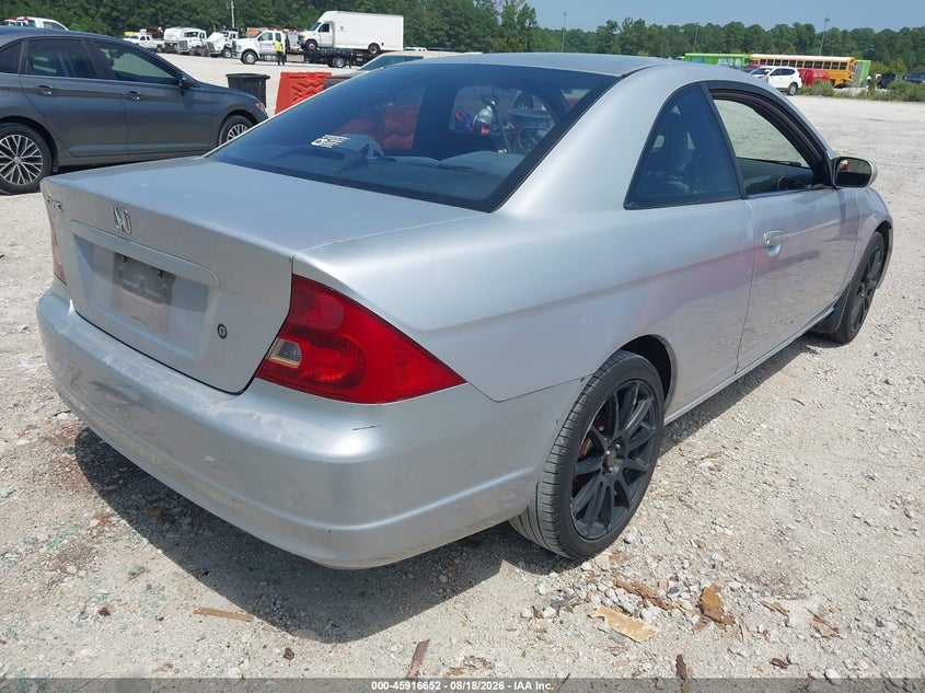 2001 HONDA CIVIC auction photo 4