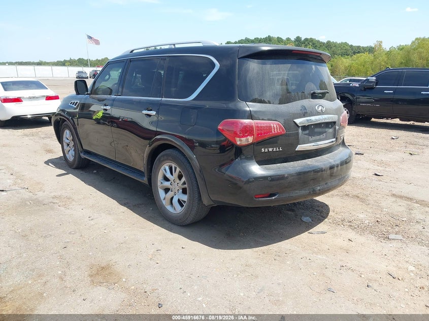 2012 INFINITI QX56 auction photo 3