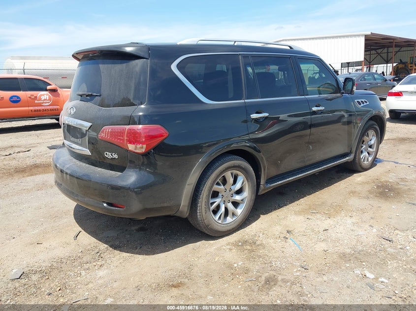 2012 INFINITI QX56 auction photo 4