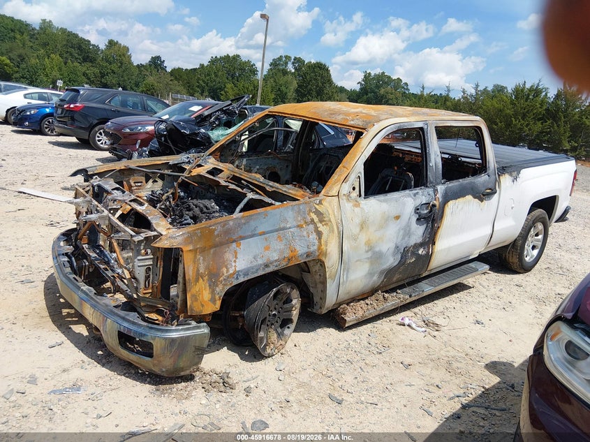 2014 Chevrolet Silverado, Interior Burn, IAAI, VIN 3GCUKREC7EG281008 — фото 2