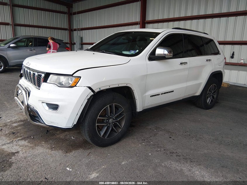 2017 Jeep Grand Cherokee, Удар спереду, IAAI, VIN 1C4RJFBG7HC810530 — фото 2